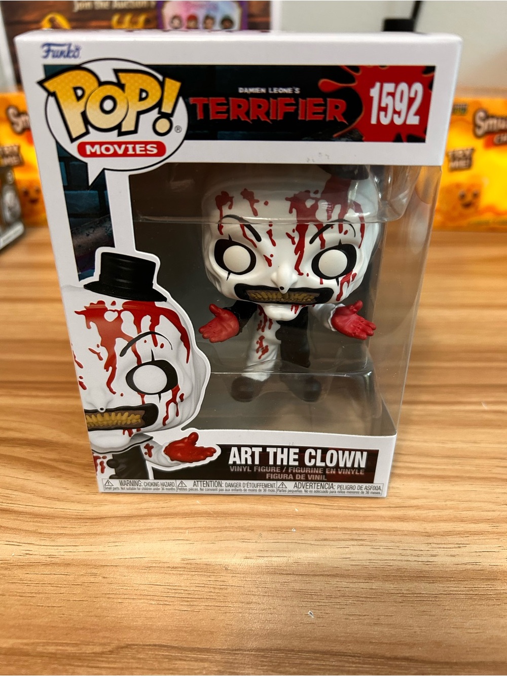 Funko Pop! Movies Art The Clown – White, Red & Black